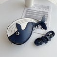 thumbnail image 5 of Jiibva Whale Design Shoulder Bag PU Leather Messenger Bag Fashion Crossbody Bag for Travel Dating and Casual Daily Accessory, 5 of 7