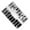 Style C, variant on 500 Pcs DIY 18 Screw Nuts , Mini Screws Replacement Screw Assortments Durable Style C