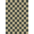 thumbnail image 4 of WIPONKEN 6'x9' Modern Checkered Area Rugs for Living Room Black and Brown Rugs for Bedroom Kitchen Non Slip Washable Geometric Contemporary Carpets Office Playroom Dorm Dining Room Rugs, 4 of 6