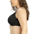 thumbnail image 3 of Women's Parfait P60921 Pearl Seamless Minimizer Bra (Black 40DD), 3 of 6