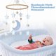 thumbnail image 5 of Baby Crib Musical Mobile, Rotating Sleeping Toy, Felt Star Moon Wind Chime Crib Mobile, Baby Bed Decoration, Hanging Toys, 5 of 5