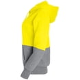 thumbnail image 4 of Holloway Sportswear M Womens Ration Hoodie Bright Yellow/Charcoal Heather 229378, 4 of 4
