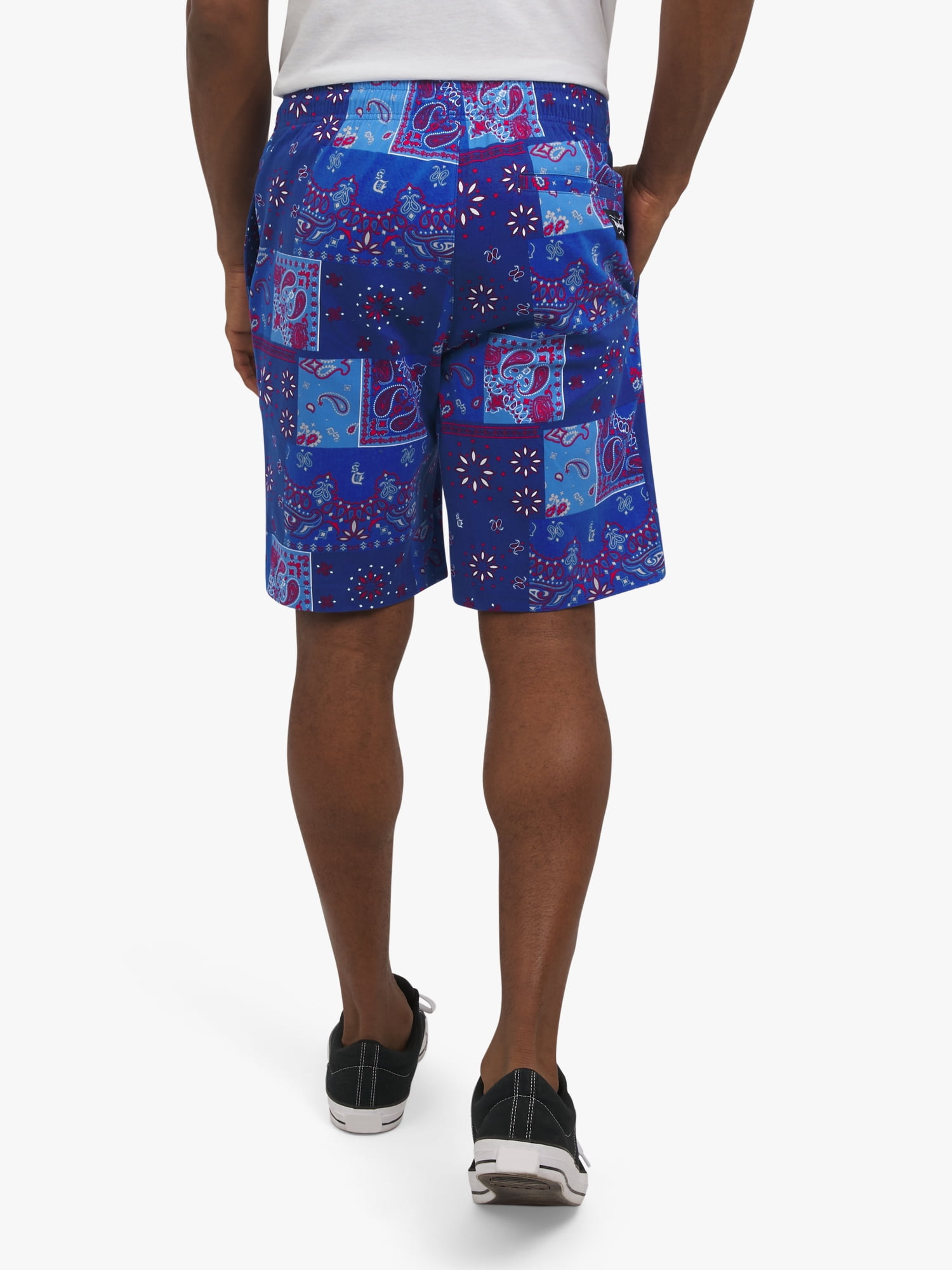 Dogg Supply by Snoop Dogg Paisley Print Shorts, Men's Sizes XS - 3XL