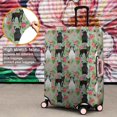 thumbnail image 4 of Cute Bulldog Dog and Flower Florals Luggage Cover Fashion Suitcase Cover Baggage Covers Fit 25-28 Inch Luggage (Go Travel), 4 of 5