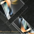 thumbnail image 2 of (3 Sets 6 Packs) Orzero Screen Protector Compatible for Samsung Galaxy Z Fold 4 5G, Soft TPU (Not Glass) Edge to Edge (Full Coverage) High Definition Bubble-Free (Lifetime Replacement), 2 of 8