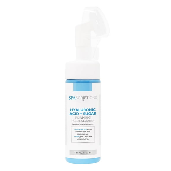 Hyaluronic Acid   Sugar Facial Cleanser w/ Brush