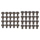 thumbnail image 2 of Tornillos De Encuadernación, Remaches De Tornillo, Fácil De Encuadernar, Bronce Antiguo, Amplia Aplicación, 20 Juegos, Cabeza De Tornillo Ranurada En , aleación De Zinc, 2 of 7