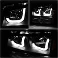 thumbnail image 4 of DNA Motoring LED DRL Headlight Turn Signal Bumper Lamp for 2003-2007 Chevy Silverado, Black, 4 of 6