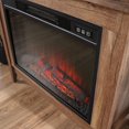 thumbnail image 2 of Sauder Select Library Fireplace, Vintage Oak, 426165, 2 of 6