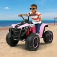 thumbnail image 1 of Veryke Kids Ride-on ATV, Cars for Kids, Electric Kids Ride on Truck Cars, Double Drive Motor Battery Motorized Vehicles, Gift for Children, Pink, 1 of 8