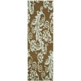 thumbnail image 5 of SAFAVIEH Soho Logan Floral Wool Area Rug, Light Brown/Blue, 6' x 6' Round, 5 of 8