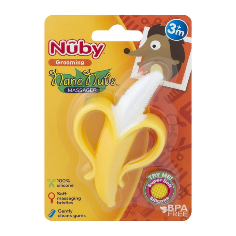 Nuby nananubs store teething toothbrush