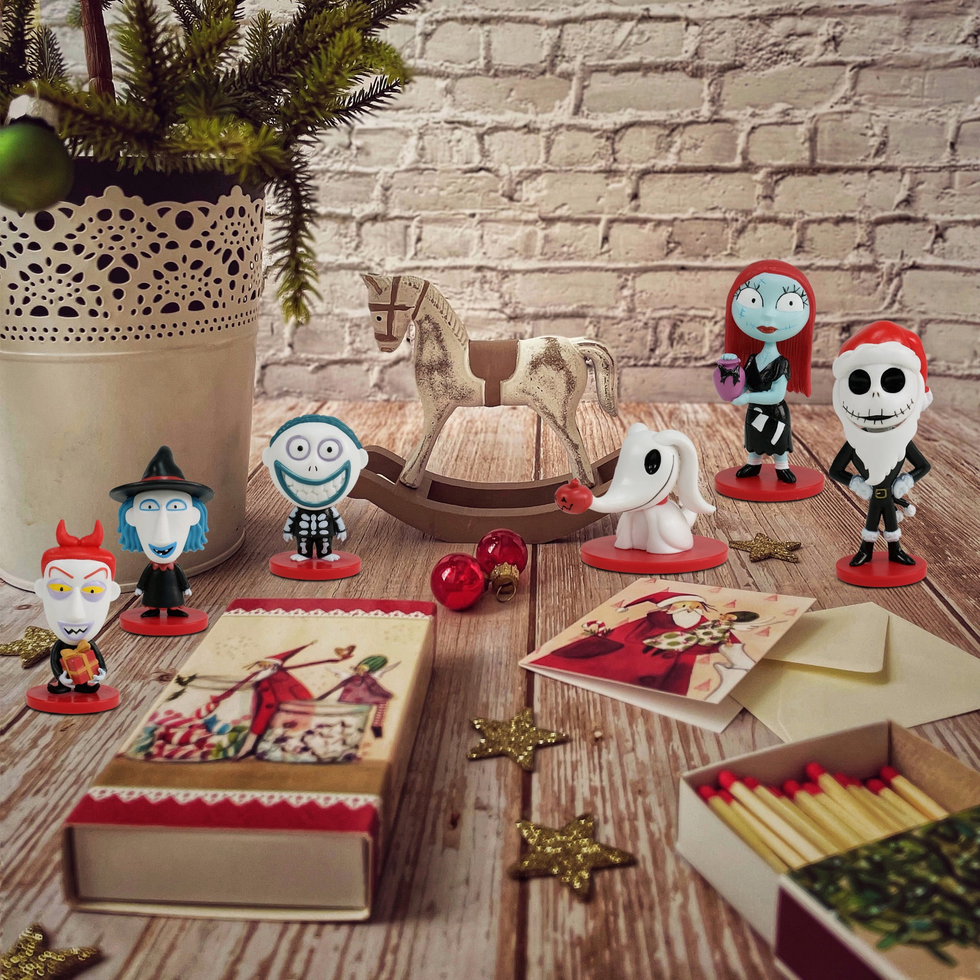 The Nightmare Before Christmas 6 Piece Figurine Toy Set