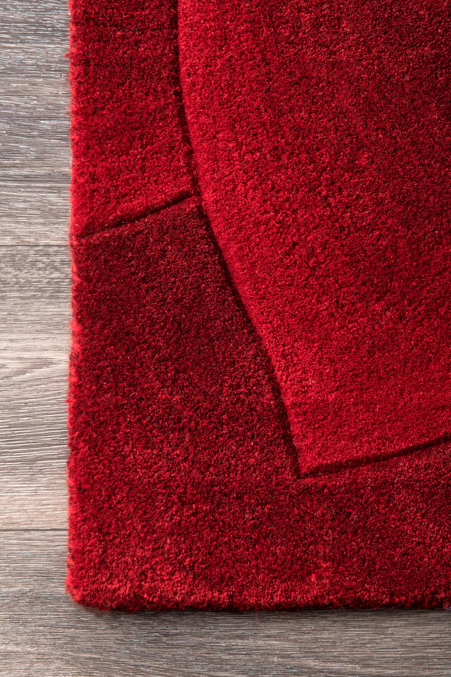 thumbnail image 3 of nuLOOM Gol Hand Tufted Wool Floral Area Rug, 8' 3" x 11', Red, 3 of 5
