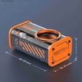 thumbnail image 1 of PEONAVET Mech Bluetooth Mech Bluetooth Transparent Bluetooth Speaker Mini Audio Style Small Portable Surround Subwoofer RGB Sound Box, 1 of 1