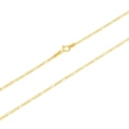 thumbnail image 4 of Nuragold 10k Real Yellow Gold Solid Figaro Link 1.75mm Chain Necklace (16"-24") Dainty Italian Jewelry for Men & Women, 4 of 8
