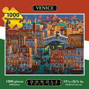dowdle jigsaw puzzle - venice - 1000 piece