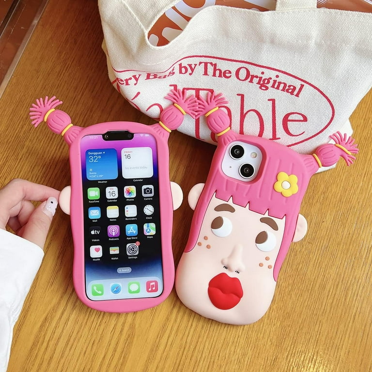for iPhone 11 Pro Max Case Kawaii Phone Cases,Cute 3D Cartoon Cool