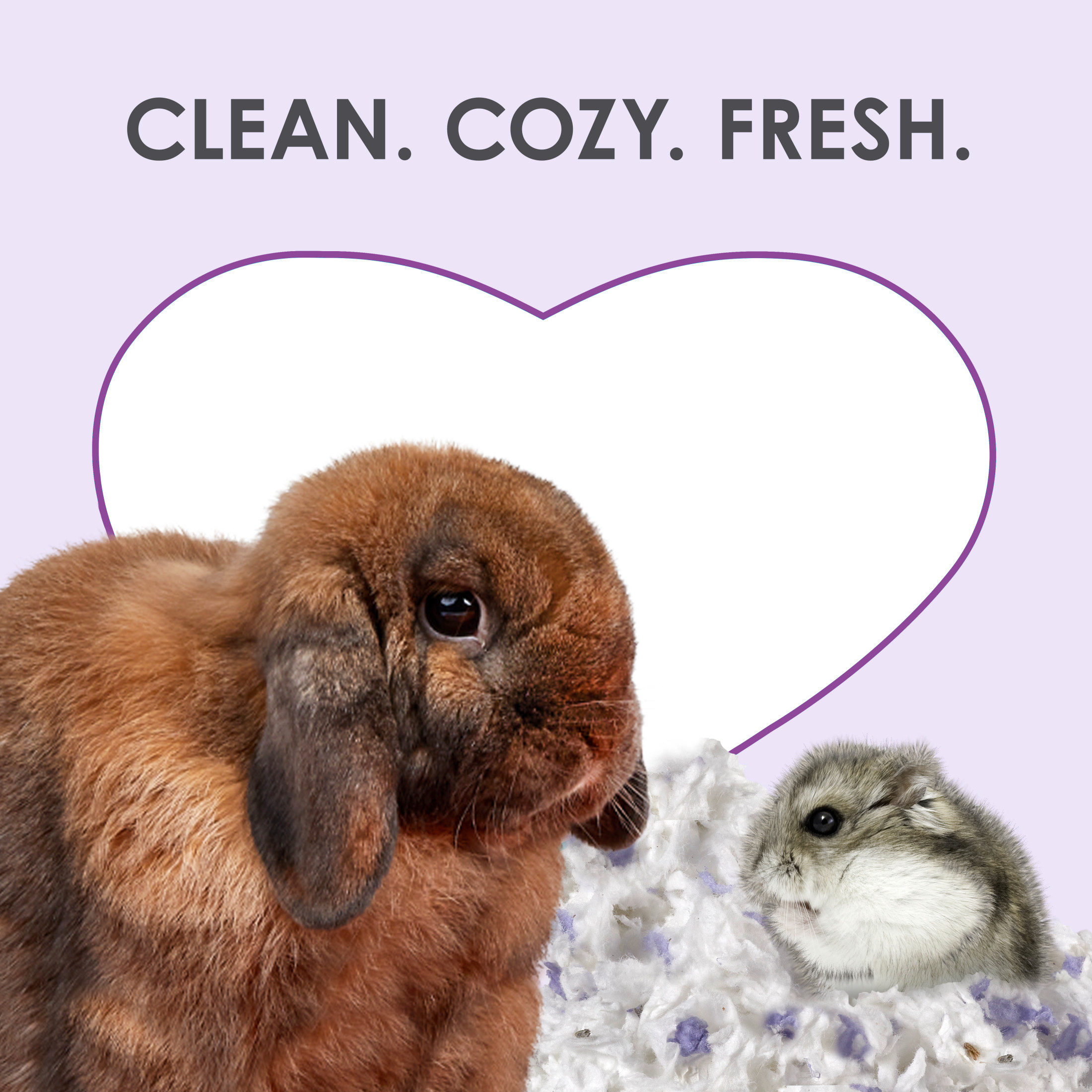 Kaytee Clean & Cozy Lavender Small Animal Paper Bedding, 49.2L photo 8