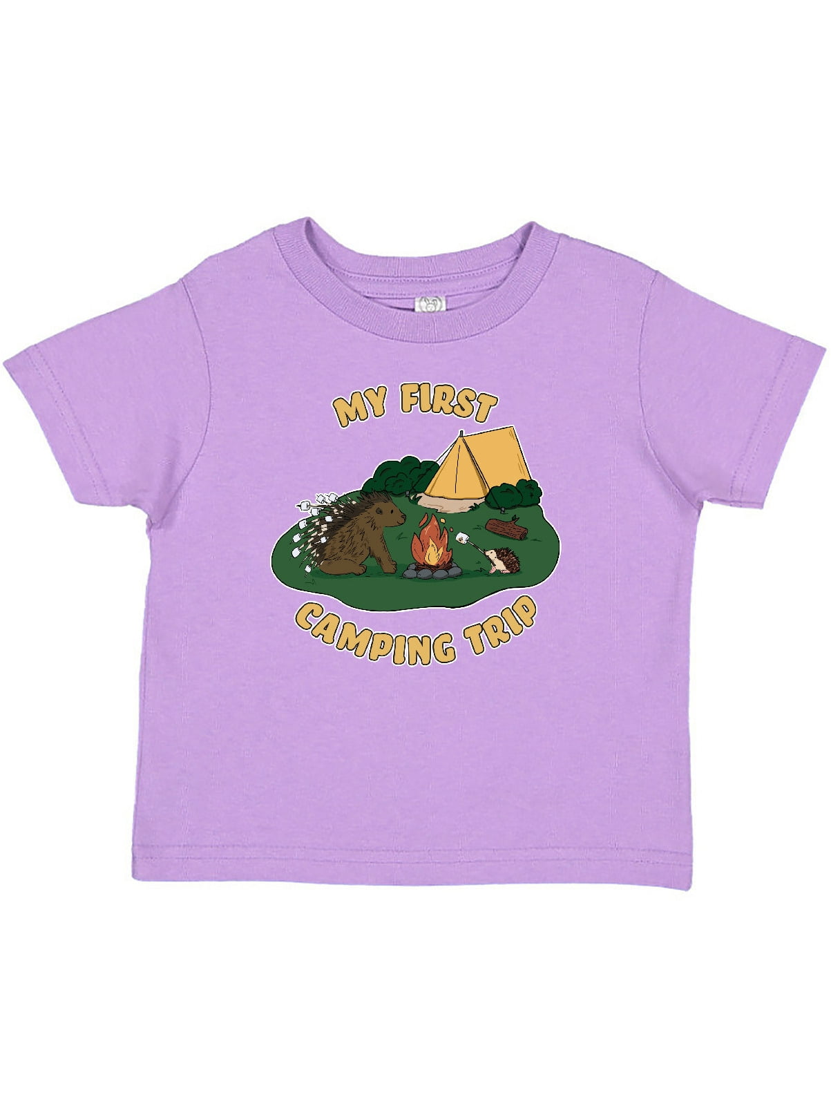 inktastic My 1st Camping Trip Baby T-Shirt