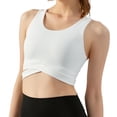 thumbnail image 1 of Ropa interior deportiva de resistencia media para mujer, top corto deportivo con espalda cruzada para mujer, 1 of 6