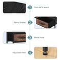 thumbnail image 6 of Industrial Narrow Sofa Table w/Charging Station,Small Console Table for Entryway, 6 of 13