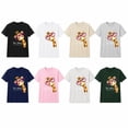 thumbnail image 4 of Giraffe Graphic T-Shirt, Be You Quote Tee, Short Sleeve Crew Neck Unisex Cotton Blend Top, 4 of 9