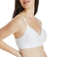 thumbnail image 2 of Hanes Femmes Comfort Evolution Dentelle Sans Fil, m, Blanc, 2 of 3