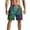 Green, variant on Mens Swim Trunks with Mesh Lining Fish Scale Printing,Quick Dry Swimsuit Board Shorts Beach Pants Swimwear Bathing Suits , Purple