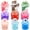 C-9 Pack Slime Kit, variant on 9 Pack Axolotl Slime Kit, with 3 Jelly Cube Crunchy Slime 3 Cloud Slime 3 Butter Slime, for Girls and Boys Party Favors, Stress Relief Toy for Kids, School Education