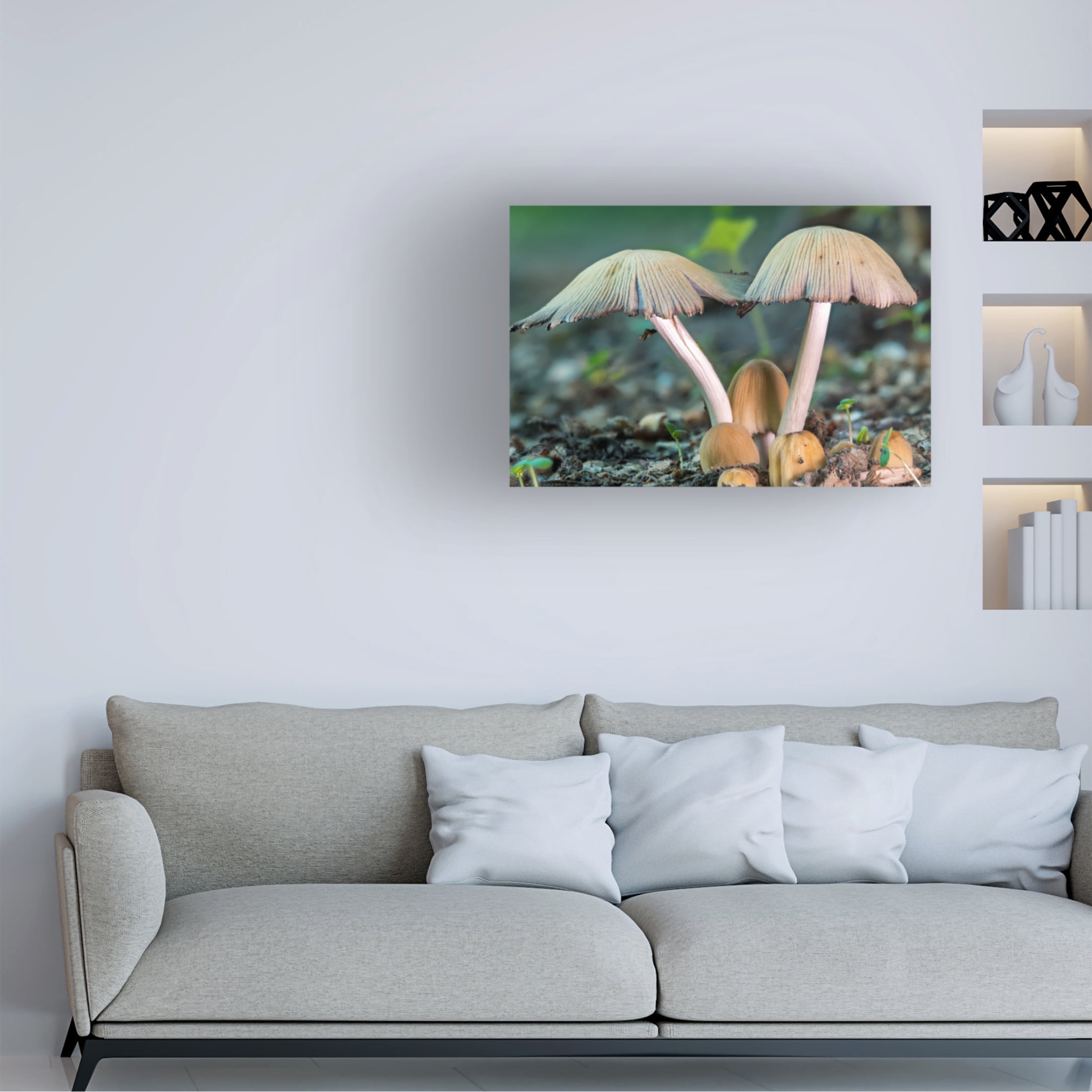 Canvas Wall Art - Gordon Semmens 'Textures 36' Wall Art for Living Room, Bedroom, or Office Décor by Trademark Fine Art - 19 x 12 Inches