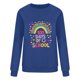 thumbnail image 4 of Uootdi 100 Days of School Long Sleeve Shirts for Women Womens Teacher Graphic Tops Happy 100 Days of School Sweatshirt Gift, 4 of 6