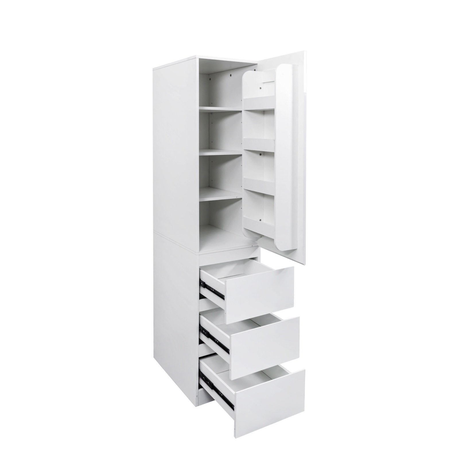 Kitchen Pantry Storage Cabinet with Doors, 70.87" Tall Food Pantry Cabinet with Shelves & Drawers, Modern Freestanding Organizer for Kitchen, Dining Room, Living Room