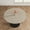 Gray, variant on Tzou 47" Round Dining Table for 4-6 - Industrial Waveform Metal Base, 350lb Capacity, Black/Grey/Brown - Kitchen or Dining Room Centerpiece