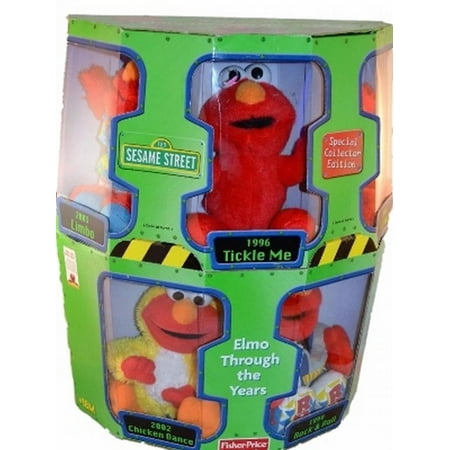 Elmo Through the Years - Plush Collection With Five 7" Elmos