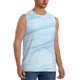thumbnail image 2 of Balery Blue Marble Camisetas sin mangas para hombre, absorbe la humedad y protege contra el mal olor.-3X-Large, 2 of 7