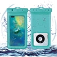 thumbnail image 2 of VANLOFE Universal Waterproof Phone Pouch IPX8 Waterproof Phone Case for Beach Underwater Cellphone Dry Bag with Lanyard Fits All Phones Up To 7.2IN, 2 of 8