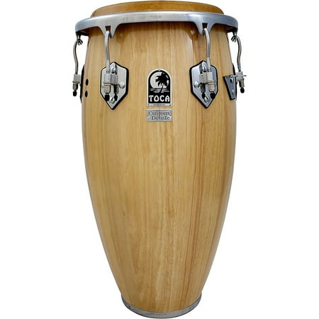 Toca Custom Deluxe 30 in. Wood Shell Congas 12.50 in. Natural Wood