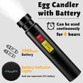 thumbnail image 3 of Magicfly Rechargeable Egg Candler Tester for Monitoring Eggs Development, Bright Cool LED Light Candling Lamp, 3 of 7
