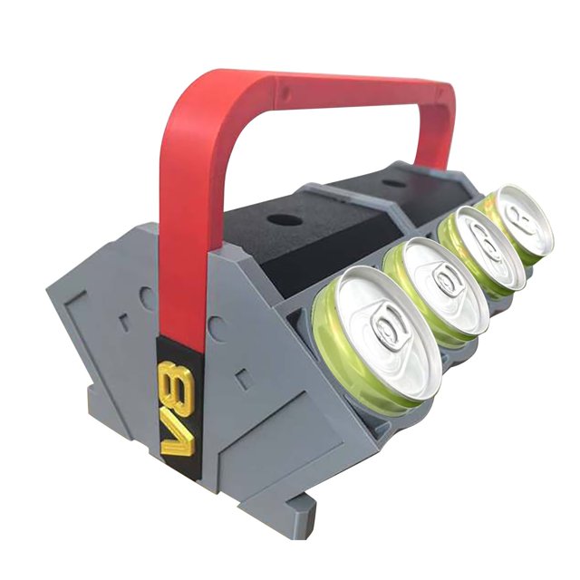 Bloc Moteur de Voiture Amusant Refroidisseur de Boissons : Refroidisseur de Boissons Conçu avec Structure à Piston Idéal pour les Amateurs de Voitures et les Anneaux de Jardin