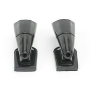 Auto Drive Universal Deer Warning Whistle for Car, Truck, Van, and SUV, 113 Decibels, Black