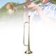 thumbnail image 1 of de caballería con boquilla para tocar la Trompeta de exploración para banda de caballería Actuación escénica Principiante oro si 7C, 1 of 9
