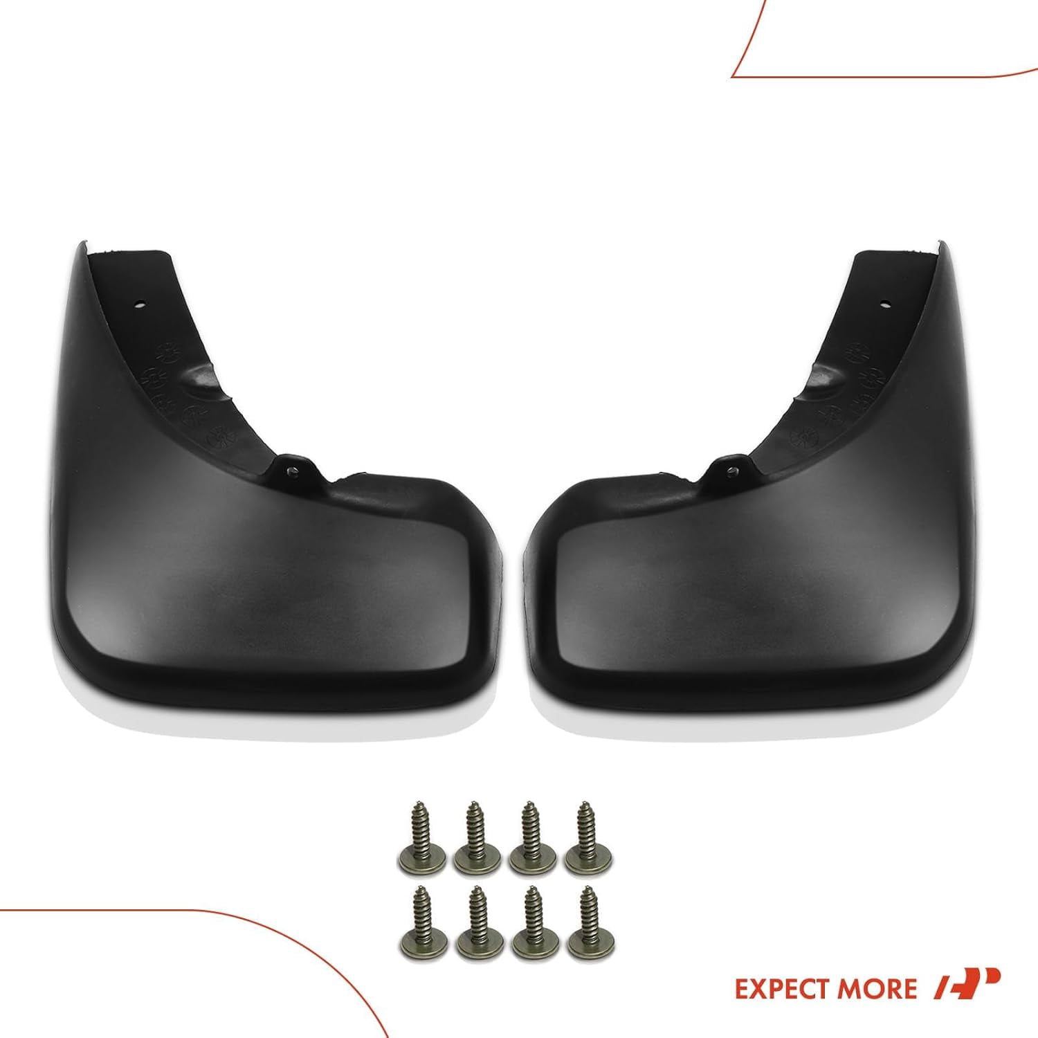 A-Premium Splash Guard Mud Flaps Replacement for PT Cruiser 2001-2010 Rear Side 2-PC Set