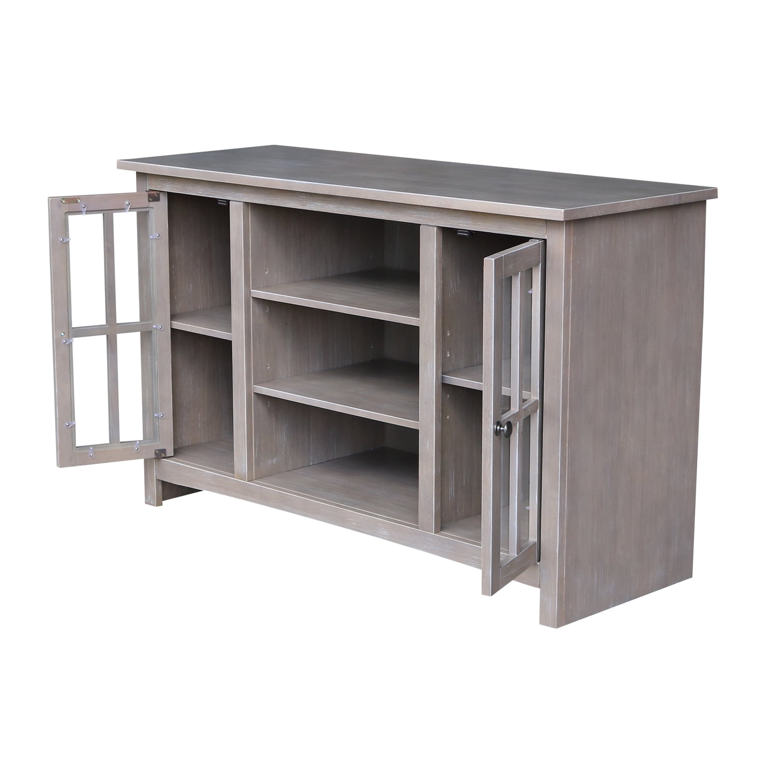 International Concepts 48" TV Stand in Washed Gray Taupe