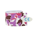 thumbnail image 1 of Cinta elástica deportiva para soporte muscular de color rosa para lesiones y recuperación, 1 of 6