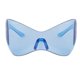 thumbnail image 2 of Gafas de sol Sport Y2K Goggle para exteriores Playa Senderismo Azul cielo Azul, 2 of 3