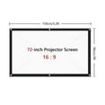 thumbnail image 4 of Portable Projector Screen Anti-Light Canvas for Home Outdoor Office Projector ,Wrinkle-Free Projector Screen, 4 of 5
