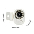 thumbnail image 2 of High Speed Violent Small Fan Desktop Clip Fan Outdoor Fan Infinite Speed Regulation 100 Speed Hanging Waist Fan, 2 of 8