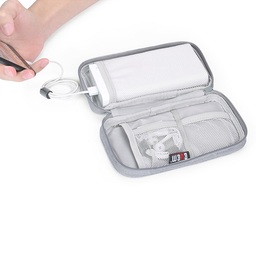 Durable Power Bank Storage Bag Protable Protective Case for Earphone Device 