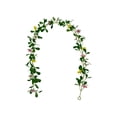 thumbnail image 1 of Fake Vines With Fake Flowers 180 cm Multicolor Plastic Flower Vine for Ceiling Pipe Wrapping Home Wedding Decoration, 1 of 8